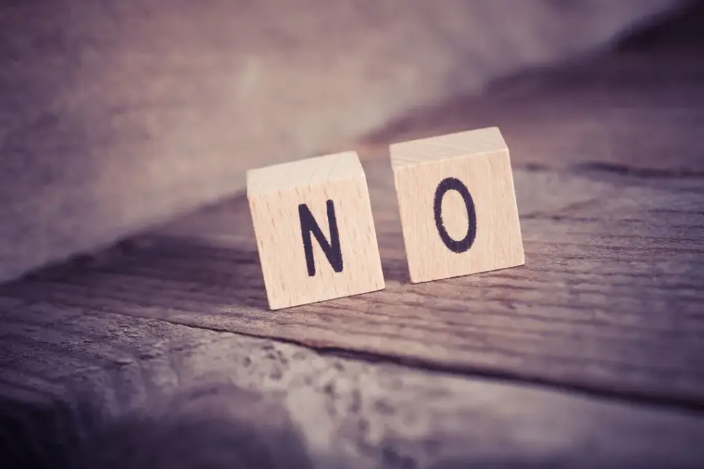 やってはいけないこと